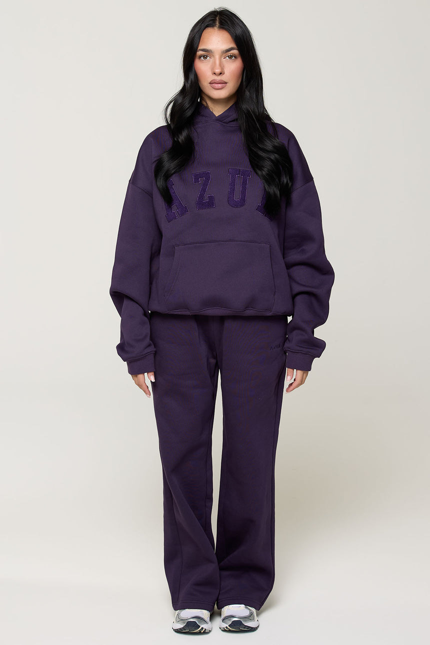 CLOUD HOODIE - BLACK PLUM